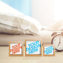 Cargar imagen en el visor de la galería, Marco/Marco de retrato/Moldura de madera con vete de tres combinaciones GY0903388 Personalizado,Personalizada Con Foto,Logo O Texto