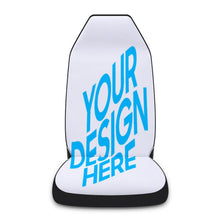 Cargar imagen en el visor de la galería, QC1104004 Funda Actualizada de Poliéster para Asiento de Coche con Impresión Digital de Diseño Personalizado con Tu Imagen o Nombre