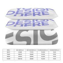Cargar imagen en el visor de la galería, Funda de Cama con Diseño JJ0527001 Personalizada con impresión completa con Foto Logo Patrón Texto