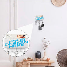 Cargar imagen en el visor de la galería, Colgador de Almacenaje de Llaves con Diseño Personalizado Personalizada de Tus Imágenes o Nombres