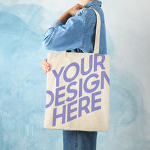 Cargar imagen en el visor de la galería, Bolsa de lona casual Big Martin 38x41CM con estampado a una cara XB0601000 Personalizada con Foto Logo Patrón Texto