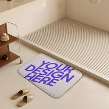 Cargar imagen en el visor de la galería, Alfombrilla de baño antideslizante (versión gruesa) personalizado con patrón foto texto