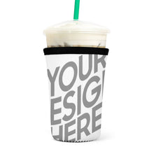 Cargar imagen en el visor de la galería, Funda Aislante para Vaso / Funda para Botella / Funda de Café Impermeable Reutilizable JJ0520231 Personalizada con Impresión Completa de una imagen con Foto Logo Patrón Texto
