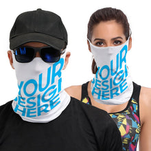 Cargar imagen en el visor de la galería, Mascarilla Máscara Facial de Poliéster y Spandex JJ0521079 con Diseño Personalizado de Tus Padrones o Nombres Online