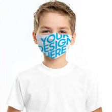 Cargar imagen en el visor de la galería, Mascarilla Antipolvo Infantil con Filtro de Poliéster con Diseño Personalizado Personalizada con Foto, Texto o Logo
