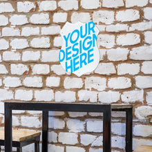 Cargar imagen en el visor de la galería, Pintura Colgante de Hierro (Forma de Escudo) con Impresión UV de Diseño Personalizado con Tus Fotos o Textos Online