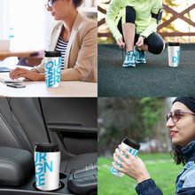 Cargar imagen en el visor de la galería, Taza de café con Tapa con Impresión Completa de Diseño Personalizado Personalizada de Tus Fotos o Textos Online
