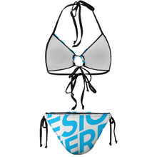 Cargar imagen en el visor de la galería, Traje de baño / Bikini en Triángulo de Moda de Mujer de dos piezas BK2059 Personalizado con impresión completa de una imagen con Foto Logo Patrón Texto