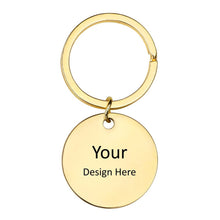 Cargar imagen en el visor de la galería, Llavero Redondo / Llavero de Hueso / Corazón / Gato / Estrella JJ0529156 Grabado Personalizado con Texto Nombre