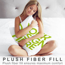 Cargar imagen en el visor de la galería, Almohada de Poliéster en Rectangular Personalizada con Tu Imagen o Foto (Impresión a Doble Cara)