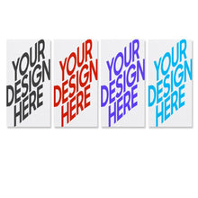 Cargar imagen en el visor de la galería, Cuadro Colgante Vertical con Diseño Cuádruple de Múltiples Imágenes con Diseño Personalizado Personalizada de Tus Fotos o Textos