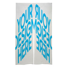 Cargar imagen en el visor de la galería, Cortina de Puerta Blanca Personalizado Personalizada con Foto, Texto o Logo