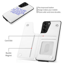 Cargar imagen en el visor de la galería, Carcasa de Teléfono de TPU Cuero de Samsung Funda de Móvil para Galaxy S21 del Tirón 3C0705121 Personalizada Impresion Completa de Una Imagen con Foto Logo Patrón Texto