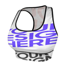 Cargar imagen en el visor de la galería, Conjunto de traje deportivo de yoga para mujer XG005Y09A traje de tren para trotar personalizado con patrón foto texto (impresión de imágenes múltiples)