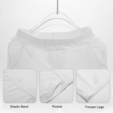 Cargar imagen en el visor de la galería, Shorts deportivos Pantalones cortos casuales elásticos para mujer DP Personalizados con Impresión Completa de múltiples imágenes con Foto Logo Patrón Texto