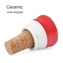 Cargar imagen en el visor de la galería, Tapón Cerámico de Vino con Impresión Digital de Diseño Personalizado Personalizada con Tus Imágenes o Nombres