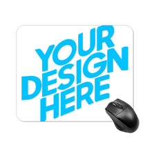 Cargar imagen en el visor de la galería, Alfombrillas de Ratón Cuadradas de Caucho Personalizadas con Foto Nombre Logo