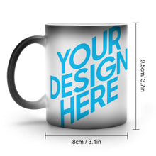 Cargar imagen en el visor de la galería, Taza de Cerámica Color Cambiado Imágenes Diferentes en Ambos Lados JJ0520156 Personalizada con Foto Logo Patrón Texto