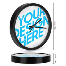 Cargar imagen en el visor de la galería, Reloj Redondo de Pared GY09031074 Personalizado Impresion Completa de Una Imagen con Foto Logo Patrón Texto