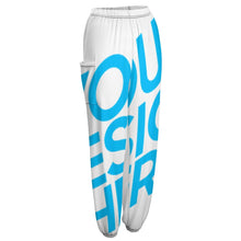 Cargar imagen en el visor de la galería, Pantalones Elásticos Casuales Deportivos para mujer NZ204 Personalizados con Impresión Completa de una imagen con Foto Logo Patrón Texto