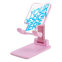 Cargar imagen en el visor de la galería, Soporte para teléfono móvil plegable soporte de escritorio ajustable con ángulo con diseño antideslizante estable, soporte plegable compatible con todos los teléfonos 3C0708003 Personalizado Personalizada con Foto, Texto o Logo