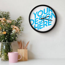 Cargar imagen en el visor de la galería, Reloj Redondo de Pared GY09031074 Personalizado Impresion Completa de Una Imagen con Foto Logo Patrón Texto