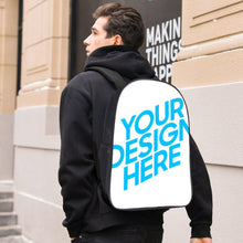 Cargar imagen en el visor de la galería, Mochila Básica Escolar 16 Pulgadas con 2 Compartimentos para Infantil Mujer Hombre XB0604009 Personalizada Impresión con Nombre Foto Logo