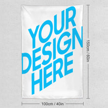 Cargar imagen en el visor de la galería, Tapiz para Hogar (Versión Vertical) con Diseño Personalizado Personalizada de Tus Fotos o Nombres Online