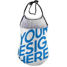 Cargar imagen en el visor de la galería, Traje de baño de una pieza para niña NT017 personalizado con patrón foto texto (impresión de imágenes múltiples)