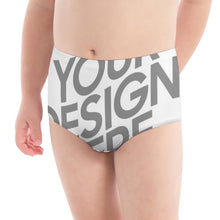 Cargar imagen en el visor de la galería, Ropa Interior Linda para Niñas / Braguitas para Niños CA Personalizada con Impresión Completa de Múltiples Imágenes con Foto Logo Patrón Texto