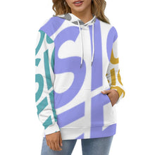 Cargar imagen en el visor de la galería, Sudadera Casual con Capucha de Capa Doble Bolsillo Canguro Talla Grande Unisex para Mujer Hombre FS0816145 Personalizada Impresion Completa de Múltiples Imágenes con Foto Logo Patrón Texto