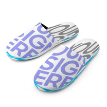 Cargar imagen en el visor de la galería, Pantuflas acogedoras de algodón para el hogar con estampado completo para hombre FS0807019 Personalizadas con Impresión Completa con Foto Logo Patrón Texto