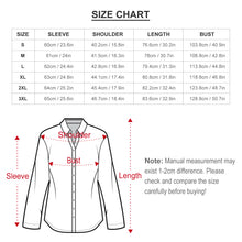 Cargar imagen en el visor de la galería, Blusa / Camisa Informal Manga Larga Botones Dobladillo Irregular Corte Suelto para Mujer AY008 Personalizada con Impresión Completa de una imagen con Foto Logo Patrón Texto