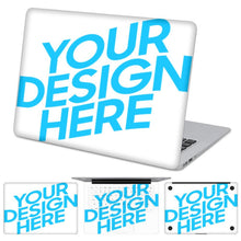 Cargar imagen en el visor de la galería, Adhesivo decorativo Funda Pegatinas para ordenador portátil compatible con MacBook Personalizada con Foto Texto o Logo