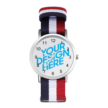 Cargar imagen en el visor de la galería, Reloj de Ocio para Adultos con Escala de Aleación con Diseño Personalizado de Tus Fotos o Nombres