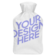 Cargar imagen en el visor de la galería, Bolsa de Agua Caliente 1L con Funda de Felpa Corta Estampada Extraíble Lavable para Invierno Adultos Niños JJ0529212 Personalizada Impresion Completa de Una Imagen con Foto Logo Patrón Texto