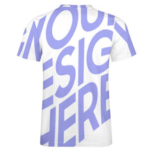 Cargar imagen en el visor de la galería, Camiseta algodón puro estampado manga corta para hombre ay001 Personalizada con Impresión Completa de una imagen con Foto Logo Patrón Texto