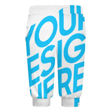 Cargar imagen en el visor de la galería, Pantalones cortos deportivos con piernas atadas con estampado para hombre AIP Personalizado con Impresión Completa de una imagen con Foto Logo Patrón Texto