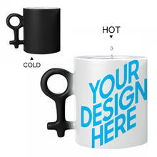 Cargar imagen en el visor de la galería, JJ0520021 Mug de Color para Pareja con Impresión Térmica de Diseño Personalizado con Tus Fotos o Nombres Online