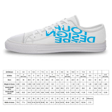 Cargar imagen en el visor de la galería, Zapatillas de Lienzo para Mujer y Hombre Personalizado Personalizada con Foto, Texto o Logo