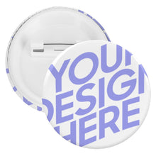 Cargar imagen en el visor de la galería, Insignias de Pin Plásticas 58mm / Botón de Pin Redondo para Ropa Mochila Chaqueta Sombrero SS1404006 Personalizadas con Impresión Completa de Una Imagen con Foto Logo Patrón Texto