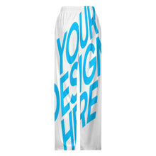Cargar imagen en el visor de la galería, Pantalón de pijama para niños de pierna recta (niñas + niños) D31P personalizado con patrón foto texto (impresión de imagen única)