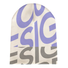 Cargar imagen en el visor de la galería, Gorro de Punto / Gorro Tejido con Estampado / Cálido Sombrero de Punto Unisex Adulto para Mujer Hombre FS0809066 Personalizado Impresion Completa de Múltiples Imágenes con Foto Logo Patrón Texto