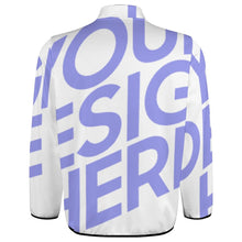 Cargar imagen en el visor de la galería, Sudadera Suelta sin Capucha con Botones Cuello Alzado Invierno para Hombre BAL Personalizada Impresion Completa de Una Imagen con Foto Logo Patrón Texto