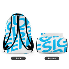 Cargar imagen en el visor de la galería, Mochila infantil de alta calidad mochila escolar para niños y niñas personalizada impresion completa de una imagen con fotos, texto, patrones