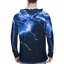Cargar imagen en el visor de la galería, Sudadera con capucha con protección solar manga larga para hombre NZ145 Personalizada con Impresión Completa con Foto Logo Patrón Texto