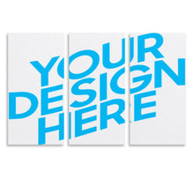 Cargar imagen en el visor de la galería, Cuadros Imágenes Pintura de Múltiples Diseños Impresión Cuadrado Póster Colgante de 3 Paneles 3 Unidad Pintura de Lienzo Para una sola foto (Vertical1: 2) GY0903215 Personalizado Personalizada con Foto, Texto o Logo