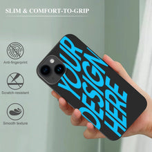 Cargar imagen en el visor de la galería, Funda de TPU para móvil iPhone 15 / 15 Plus / 15 Pro / 15 Pro Max personalizado con patrón foto texto