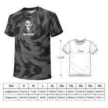 Cargar imagen en el visor de la galería, Camiseta de algodón manga corta para hombre con estampado completo FS0803137 Personalizada con Foto, Texto o Logo