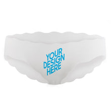 Cargar imagen en el visor de la galería, Calzoncillo de seda helada sin rastro de algodón puro para mujer FS0826003 Personalizado con Impresión Completa con Foto Logo Patrón Texto